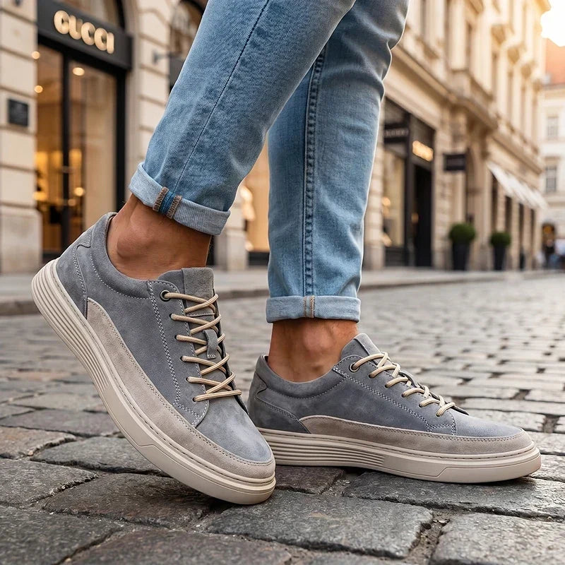 Enzo | Zapatillas de ante de primera calidad.