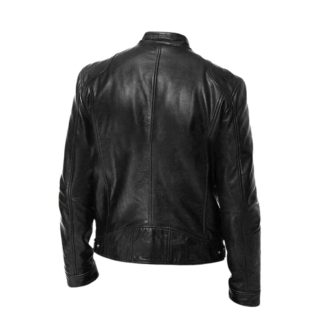 Jorge| Chaqueta de cuero casual