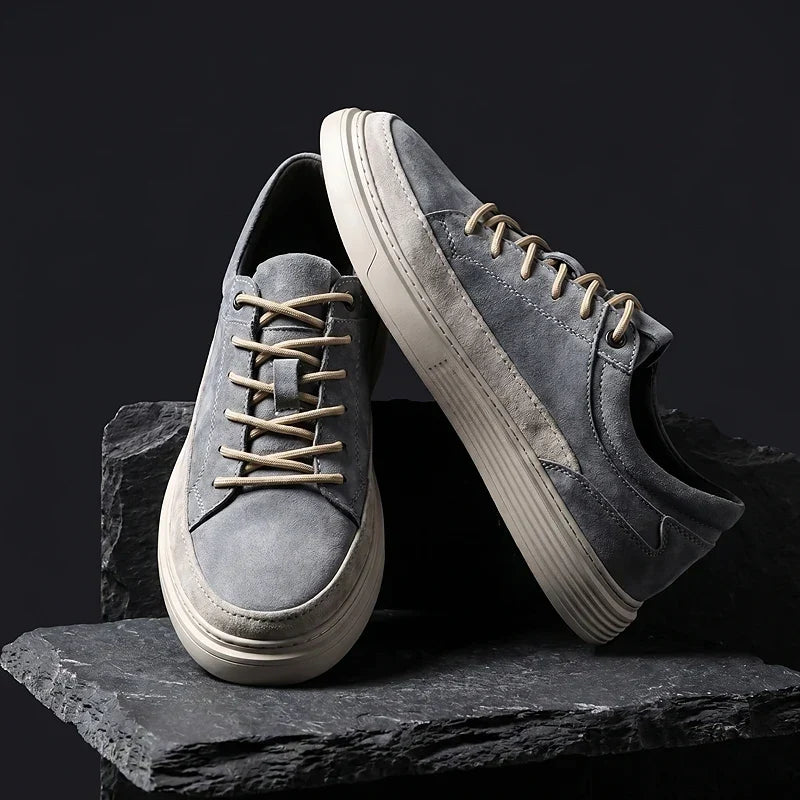 Enzo | Zapatillas de ante de primera calidad.