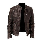 Jorge| Chaqueta de cuero casual