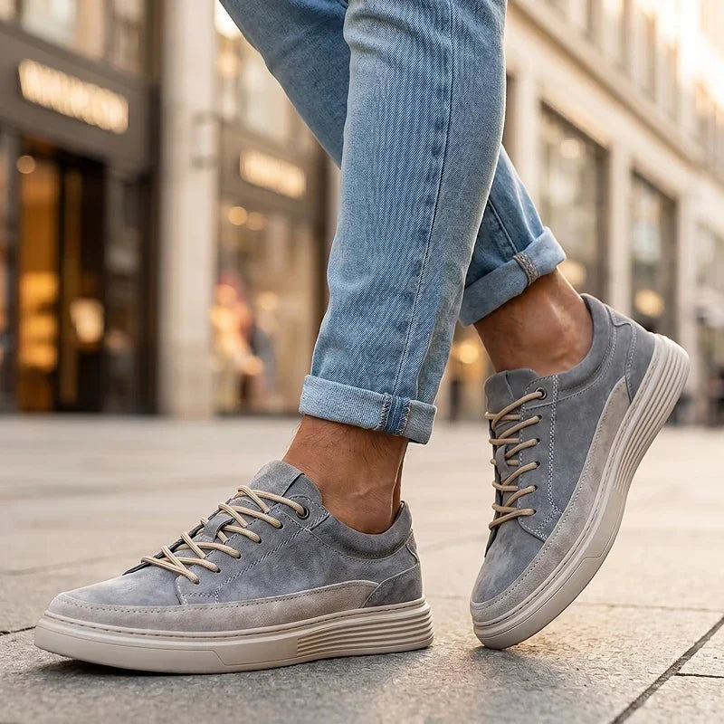 Enzo | Zapatillas de ante de primera calidad.