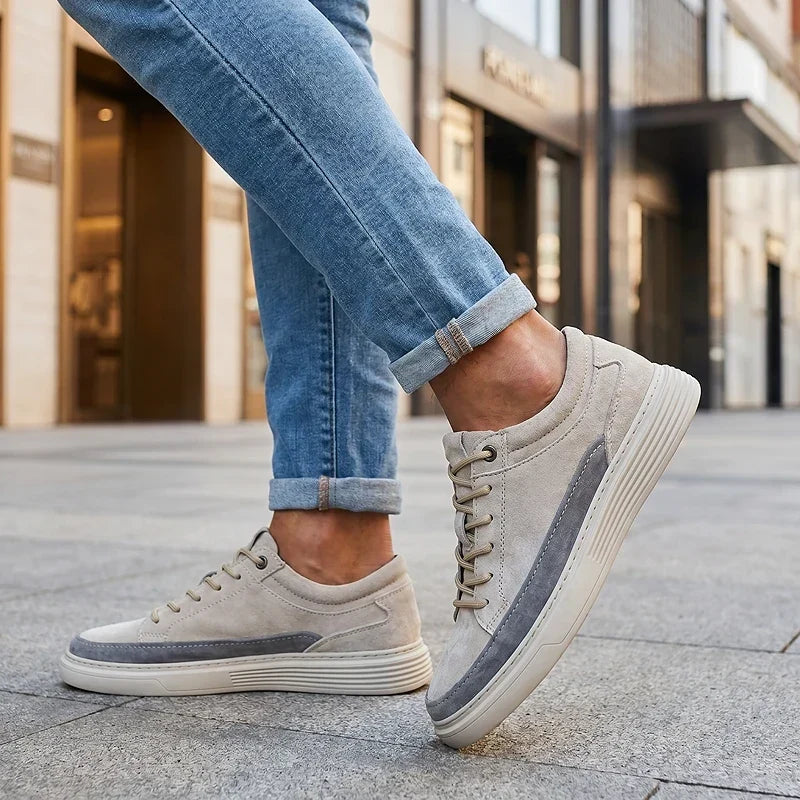 Enzo | Zapatillas de ante de primera calidad.