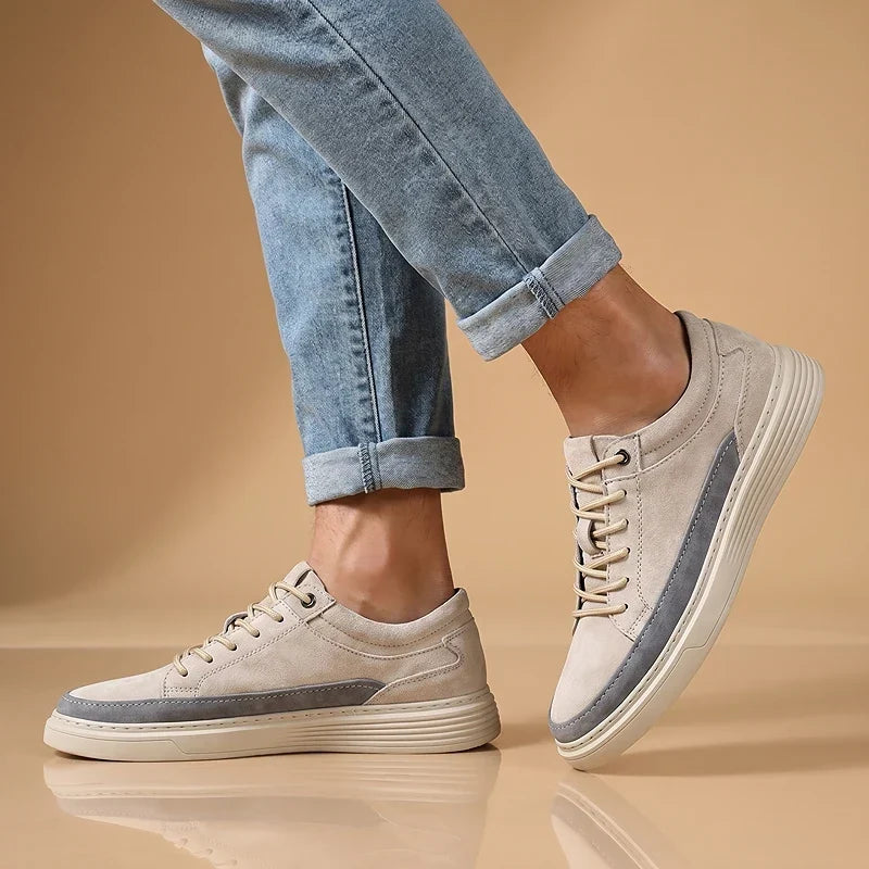 Enzo | Zapatillas de ante de primera calidad.