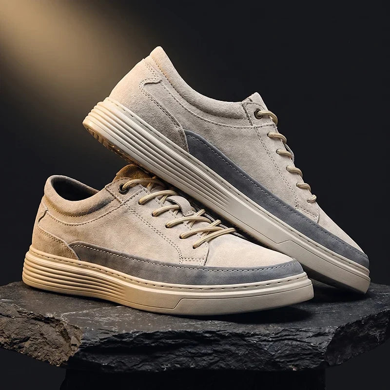 Enzo | Zapatillas de ante de primera calidad.