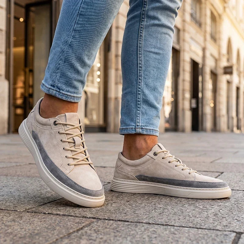 Enzo | Zapatillas de ante de primera calidad.