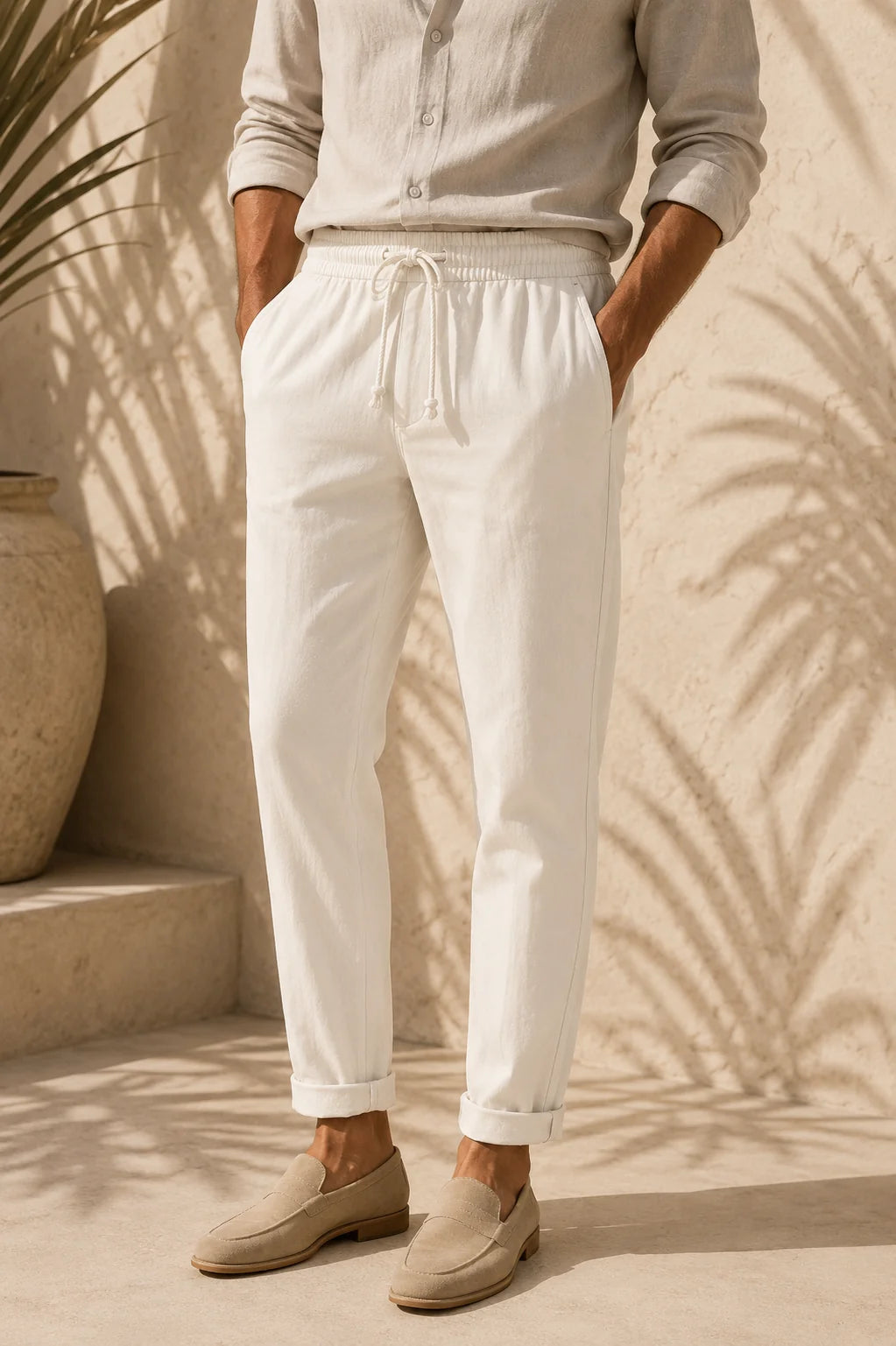 Pantalones Lago – Elegancia en Lino