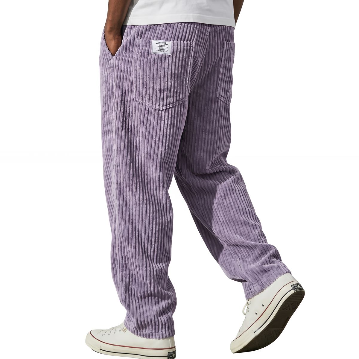 Pantalones de pana - Lila