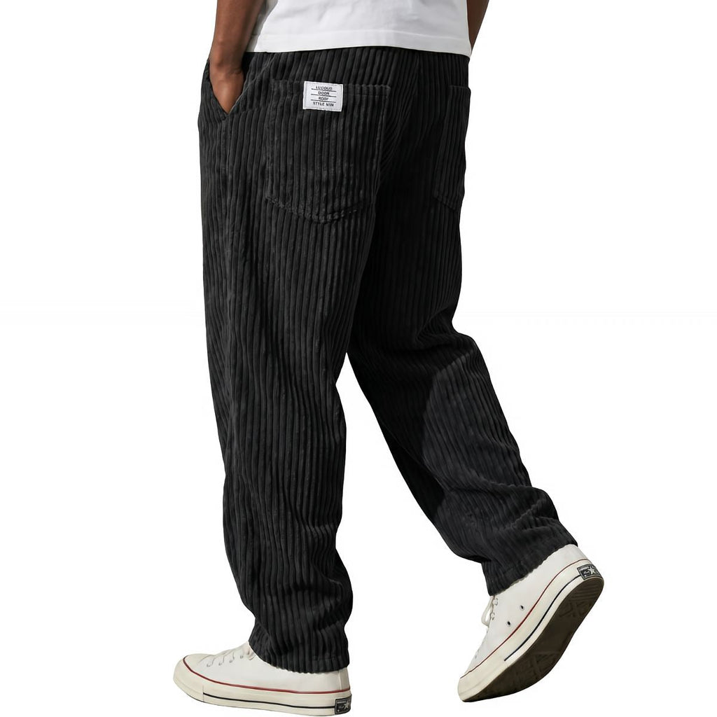 Pantalones de pana - Negro