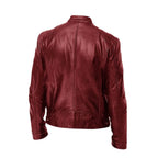 Chaqueta de cuero casual - color