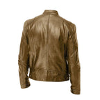 Chaqueta de cuero casual - color