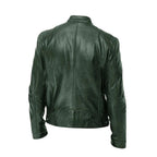 Chaqueta de cuero casual - color