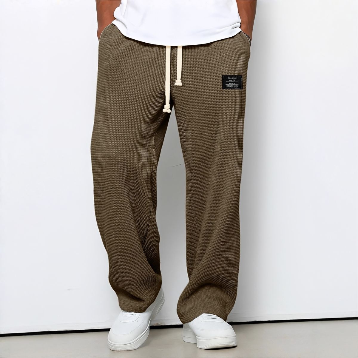 Pantalón hombre - Marrón oscuro