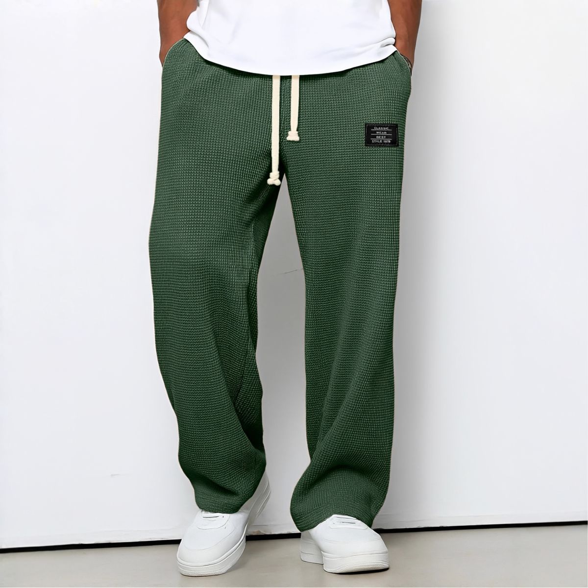Pantalón hombre - Verde oscuro