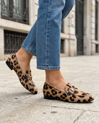 Mocasín Alba – Leopardo con Herraje
