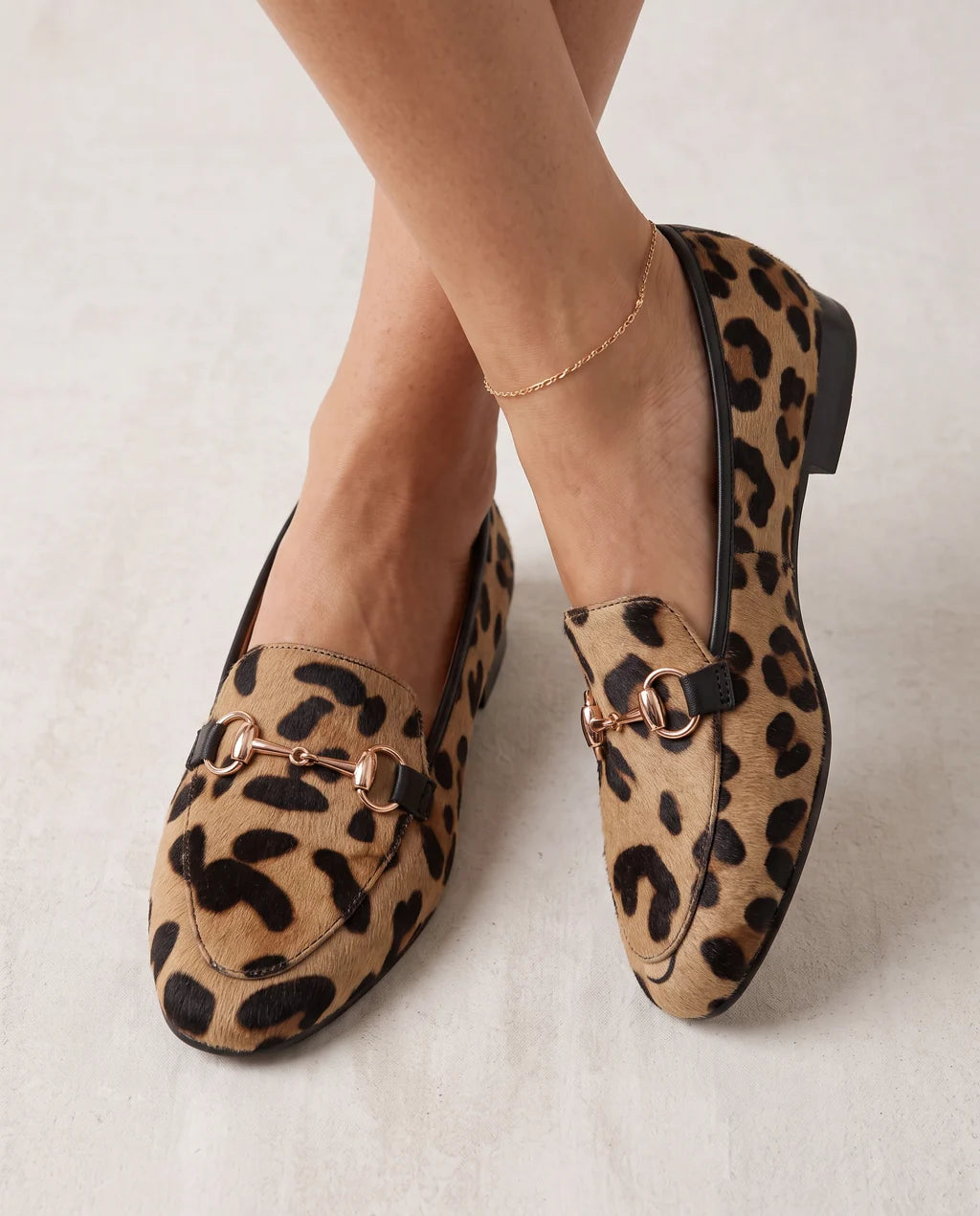 Mocasín Alba – Leopardo con Herraje