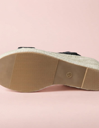 Aroa | Sandalias de cuña con trenzado artesanal