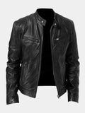 Jorge| Chaqueta de cuero casual