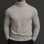 Lorenzo jersey cuello alto gris